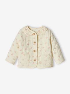 Bebé-Sudaderas, jerséis y chaquetas de punto-Chaquetas de punto-Chaqueta de gasa de algodón para bebé