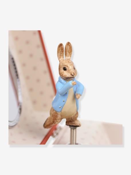 Caja de música - «Peter Rabbit» - TROUSSELIER rojo estampado 