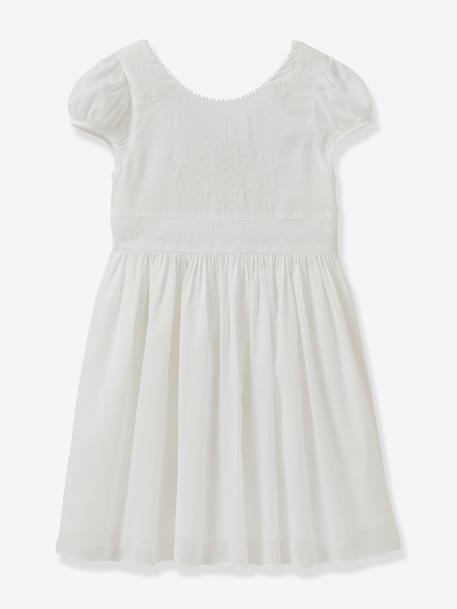 Vestido «Thelma» para niña - Cyrillus - Colección para fiestas y ceremonias blanco 
