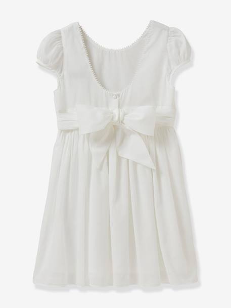 Vestido «Thelma» para niña - Cyrillus - Colección para fiestas y ceremonias blanco 
