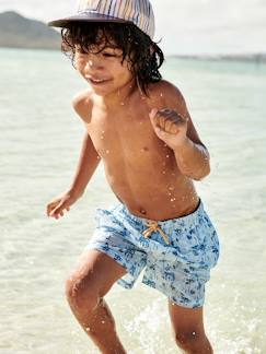 Ecorresponsables-Niño-Bañadores-Bañador short con estampado para niño