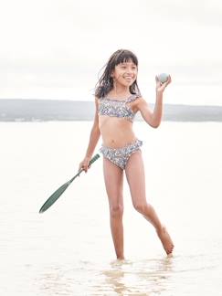 OEKO-TEX®-Niña-Bañadores-Biquini-Bikini con estampado de flores para niña