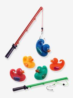 Juguetes-Juego de pesca de patos arcoíris - DJECO