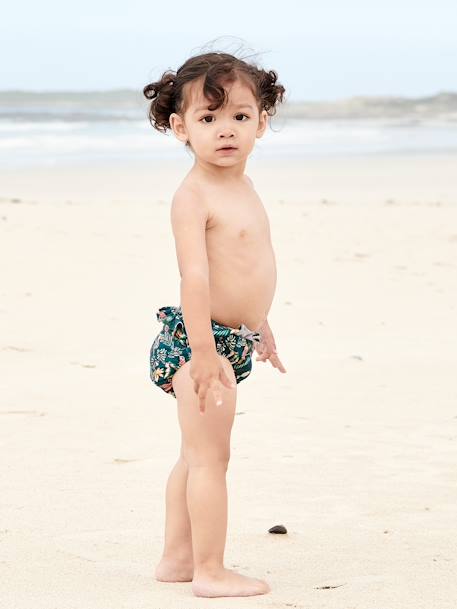 Ecorresponsables-Bebé-Braguita de bikini con estampado para bebé niña