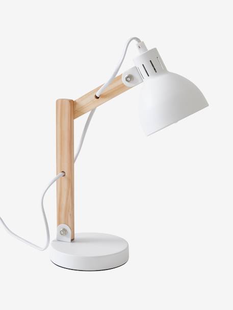 Lámpara de escritorio articulada blanco 