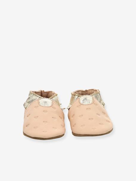 Zapatillas de piel flexible para bebé ROBEEZ© Appaloosa Style 927830-10 rosa 
