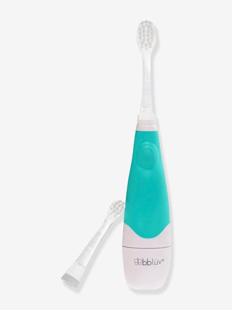 Cepillo de dientes ultrasónico 2 etapas, con 1 recambio de cada uno - SONÏK blanco 