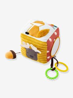 Juguetes- Primera edad-Doudous, peluches y juguetes de tejido-Cubo de Estimulación Océano - LITTLE BIG FRIENDS