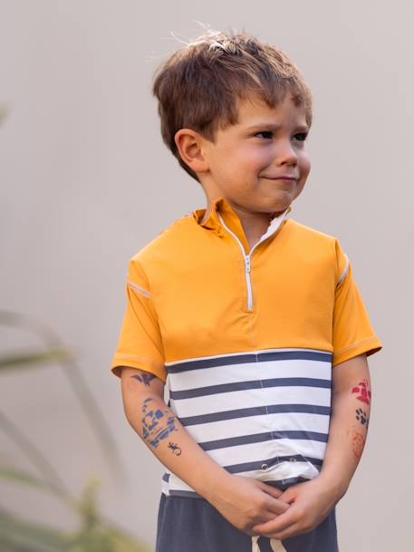Camiseta infantil antiahogamientos - FLOATEE amarillo - Floatee