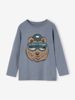 Niño-Camisetas y polos-Camisetas-Camiseta con motivos fantasía de algodón reciclado para niño