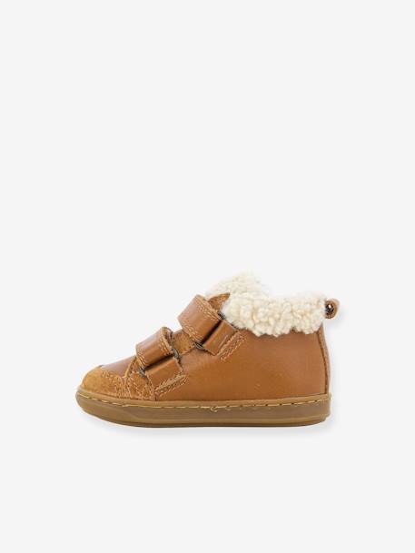 Zapatillas Bouba Scratch Wool F SHOO POM® para bebé camello 