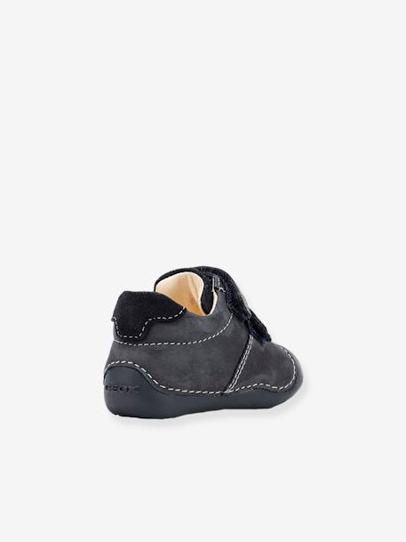 Zapatos flexibles para bebés que gatean Geox® B Tutim azul marino+camello 