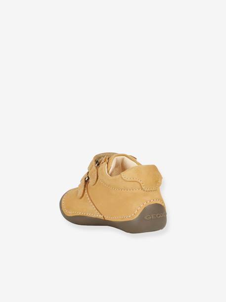 Zapatos flexibles para bebés que gatean Geox® B Tutim azul marino+camello 