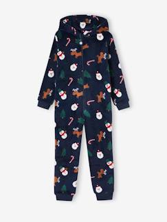 Pijamas y bodies bebé-Niño-Pijamas -Mono pijama de Navidad para niño