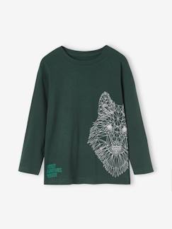 Materiales Reciclados-Niño-Camiseta con motivo de animal para niño