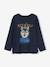 Camiseta motivo lobo de mar para niño azul marino 