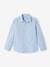 Camisa Oxford para niño azul claro+blanco 