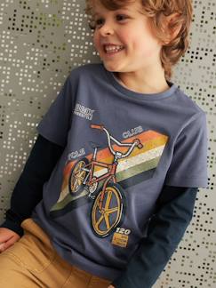 Niño-Camisetas y polos-Camiseta con manga doble para niño