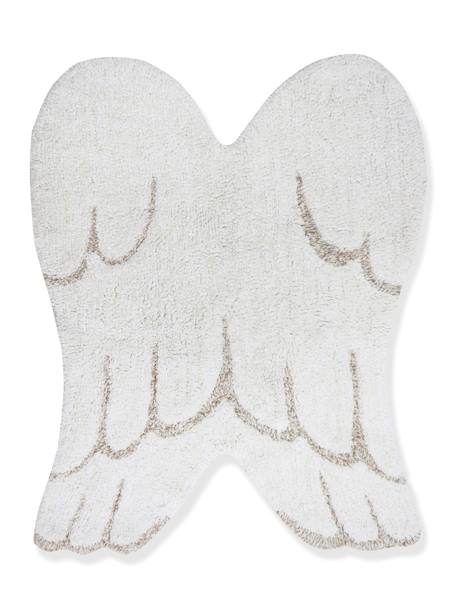 Alfombra de algodón lavable Mini Alas de ángel - LORENA CANALS blanco 