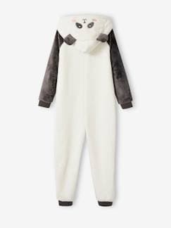 Pijama de oso panda para niña