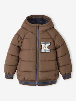 Niño-Abrigos y chaquetas-Chaquetas acolchadas y cazadoras-Chaqueta acolchada con forro polar para niño