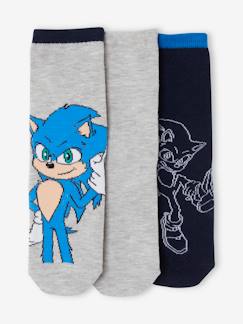 -Pack de 3 pares de calcetines Sonic® para niño