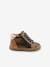Zapatillas deportivas de piel con cordones y cremallera para bebé Babybotte® 3161B904 marrón 