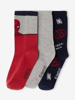 Niño-Pack de 3 pares de calcetines de Marvel® Spider-Man para niño