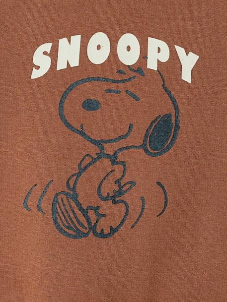 Sudadera Peanuts® Snoopy para bebé chocolate 