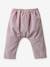 Pantalón árabe de pana para bebé - Cyrillus rosa viejo 