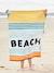 Toalla de playa / baño «Beach & Sun» multicolor 