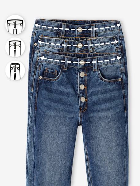 Vaqueros «Mom fit» de MorphologiK para niña - Talla de cadera ANCHA azul jeans 