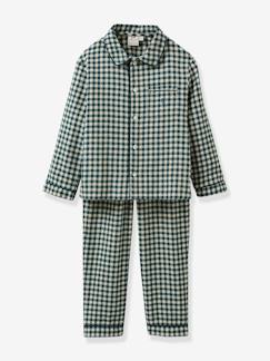 Pijamas y bodies bebé-Niño-Pijama clásico vichy para niño - CYRILLUS