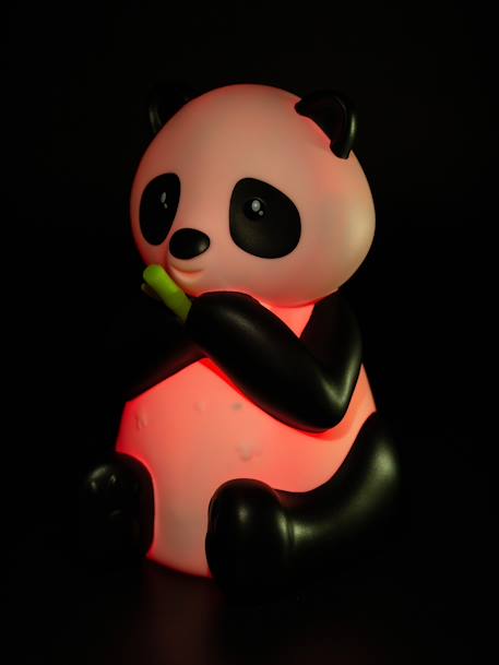 Lámpara de noche «Oso Panda» - DHINK KONTIKI blanco estampado 