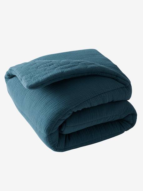 Alfombra / alfombra para parque de gasa de algodón orgánico* - FANCY azul oscuro 