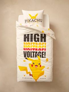 Textil Hogar y Decoración-Ropa de cama niños-Conjunto infantil: funda nórdica + funda de almohada Pokémon® High Voltage