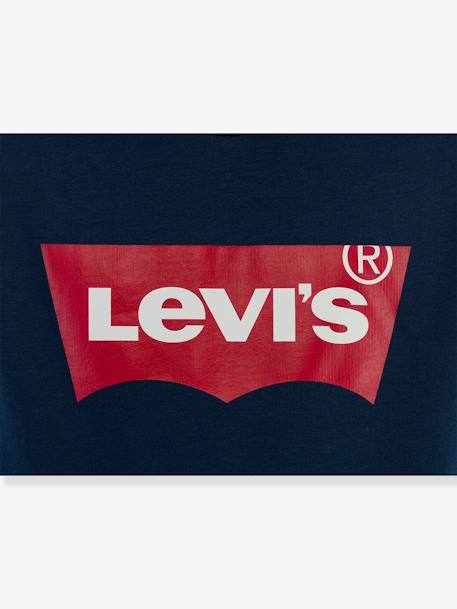 Sudadera con capucha Levi's® Batwing Screenprint azul+negro+rojo 