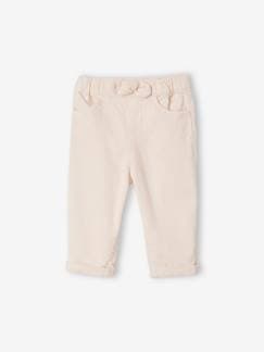 -Pantalón estilo «mom fit» de pana para bebé