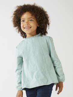 Niña-Camisetas-Camiseta estilo blusa con detalles de macramé para niña