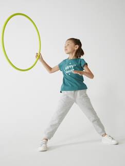 Deporte-Niña-Pantalones-Pantalón jogging de felpa, para niña
