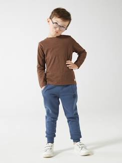 Pantalones y Vaqueros-Niño-Ropa deportiva-Pantalón jogging de felpa, niño