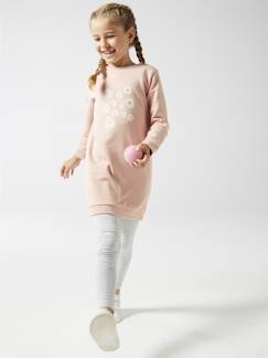 Materiales Reciclados-Niña-Vestidos-Vestido de felpa para niña - Basics