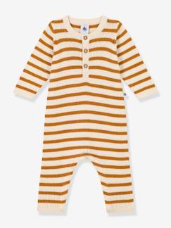 -Mono a rayas de punto tricot para bebé - PETIT BATEAU