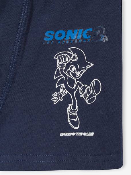 Pack de 3 bóxers de Sonic® para niño azul marino 