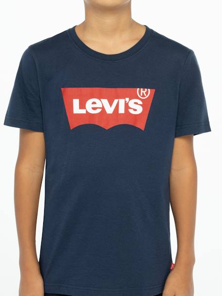 Camiseta Batwing de LEVI'S azul+blanco 