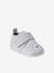 Zapatillas flexibles con cierre autoadherente para bebé gris jaspeado 