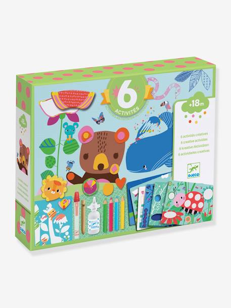 Caja 6 actividades - El ratón y sus amigos - DJECO multicolor 