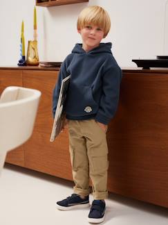 Niño-Pantalones-Pantalón cargo MorphologiK para niño - Talla de cadera MEDIANA fácil de vestir