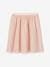 Falda larga tipo enagua de tul irisado para niña rosa rosa pálido 