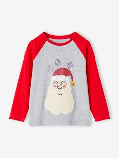 Niño-Camisetas y polos-Camisetas-Camiseta «Papá Noel» para niño